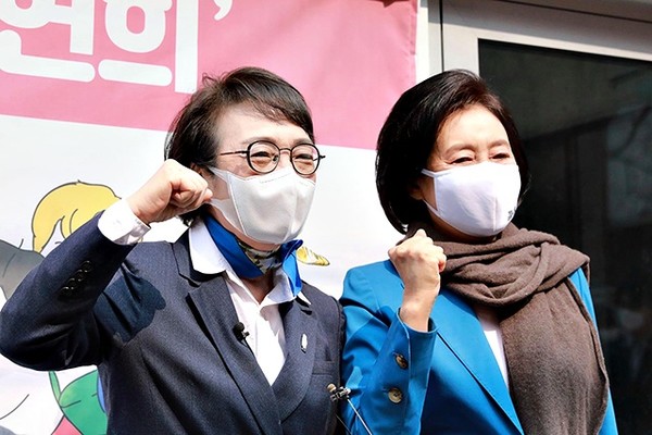 (사진출처 - 박영선 더불어민주당 서울시장 후보 페이스북)