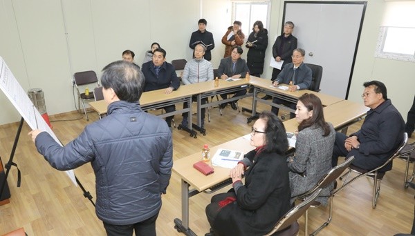 계룡신도안~대전세동 광역도로개설공사 현장