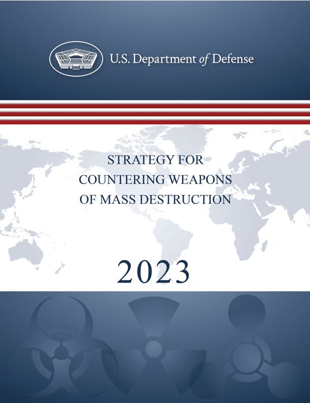 ▲ 「대량파괴무기에 대응하는 전략 2023」표지. ⓒ 미 국방부